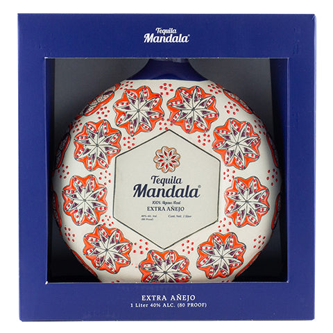 Mandala Extra Anejo Tequila Ceramic