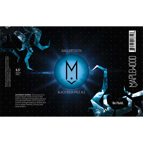 Maplewood Daggertooth Black IPA
