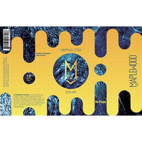 Maplewood Dripping Citra IPA