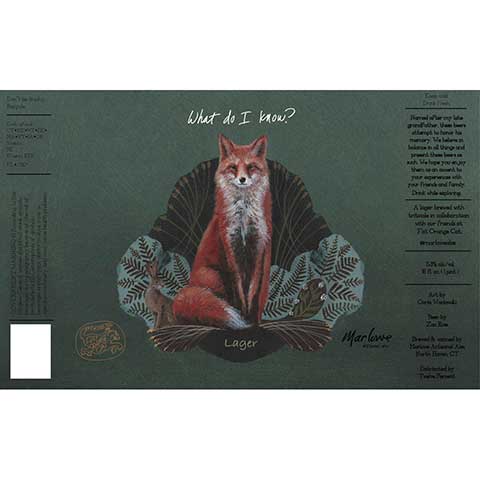 Marlowe-What-do-I-Know-Lager-16OZ CAN