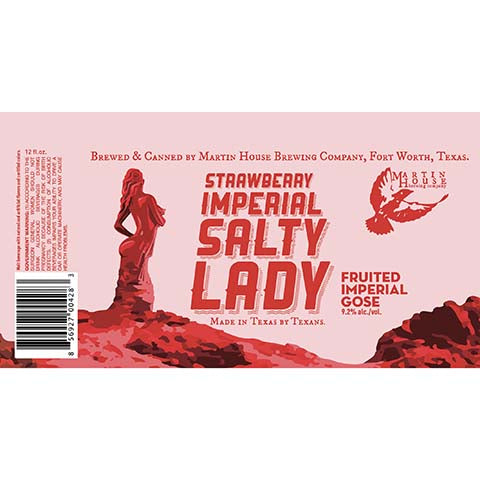 Martin House Strawberry Imperial Salty Lady Fruited Imperial Gose