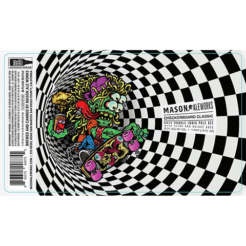 Mason Ale Works Checkerboard Classic Hazy DIPA