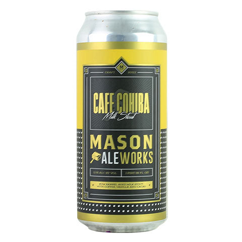 Mason Aleworks Cafe Cohiba Barrel-Aged Milk Stout