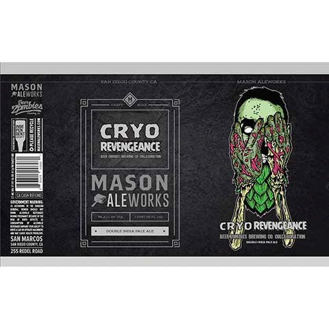Mason Aleworks Cryo Revengeance DIPA