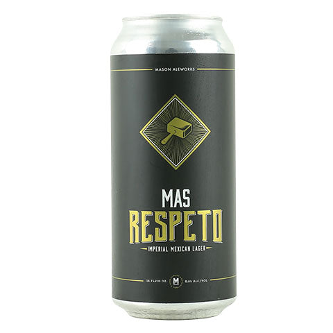 Mason Aleworks Mas Respeto Lager – CraftShack - Buy craft beer online.