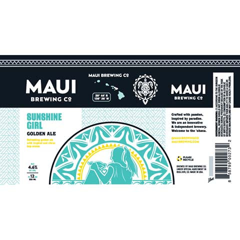 Maui Sunshine Girl Golden Ale
