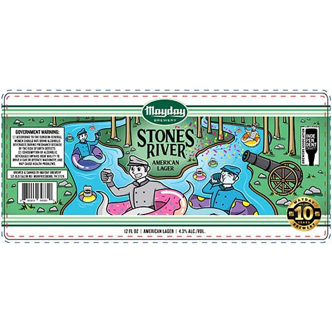 Mayday Stones River American Lager
