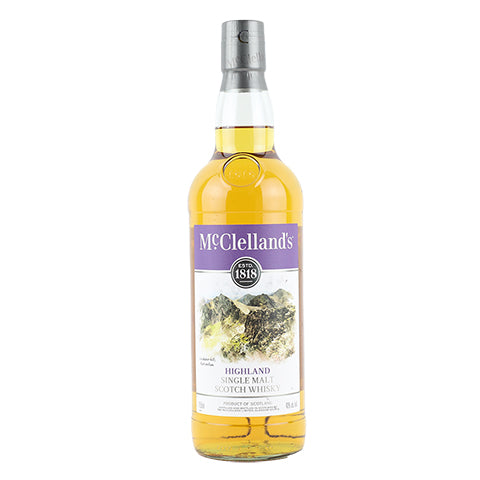 McClelland’s Highland and Single Malt Scotch Whisky