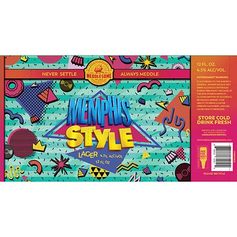 Meddlesome Memphis Style Lager