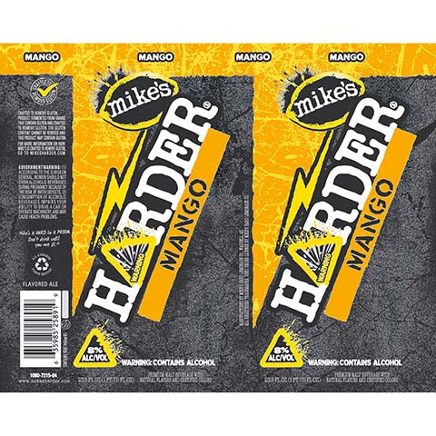 Mike's Hard Harder Mango Lemonade