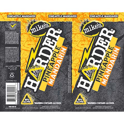 Mike's Hard Harder Pineapple Mandarin Lemonade
