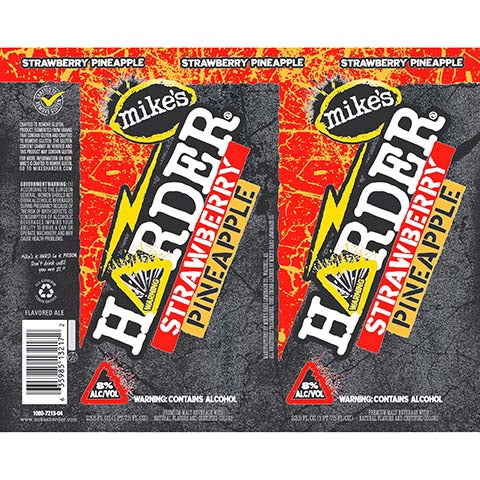 Mike's Hard Harder Strawberry Pineapple Lemonade