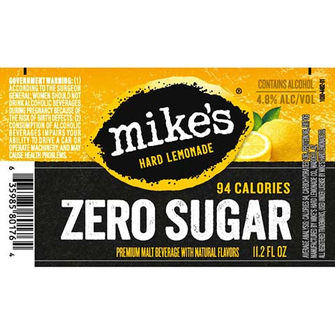 Mike's Hard Lemonade Zero Sugar