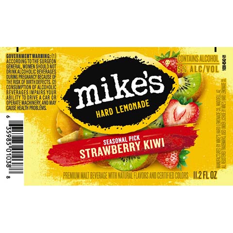 Mike's Strawberry Kiwi Hard Lemonade