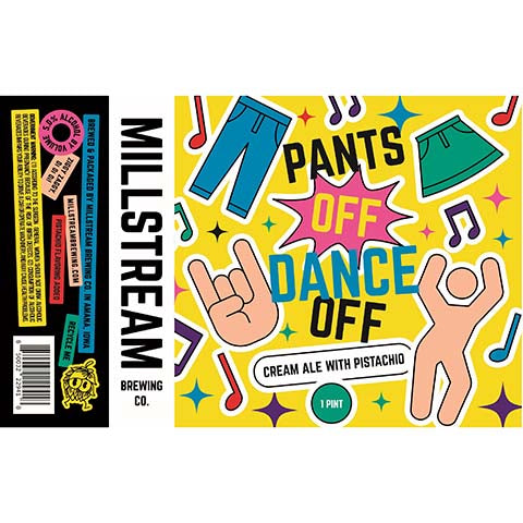 Millstream Pants Off Dance Off Cream Ale