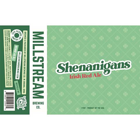 Millstream Shenanigans Irish Red Ale
