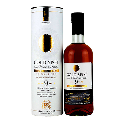 Mitchell & Son 'Gold Spot: 135th Anniversary' Irish Pot Still Whiskey