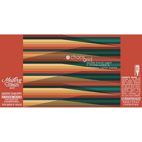 Modern Times Chaos Grid Double Barrel Aged in Bovine Uncommon Stout