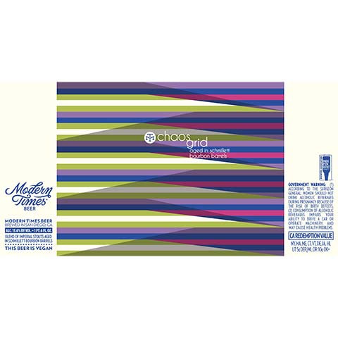 Modern Times Chaos Grid Schmillett Bourbon Barrels Imperial Stout