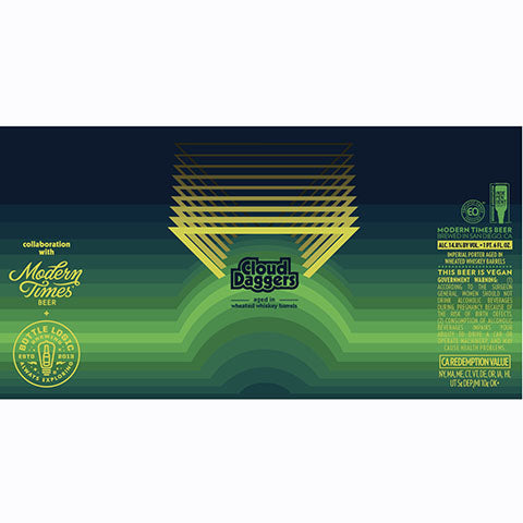 Modern Times Cloud Daggers Aged In Wheated Whiskey Barrel Imperial Porter