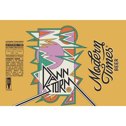 Modern Times Dawn Storm Hazy DIPA