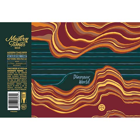 Modern Times Dinosaur World Hazy DIPA