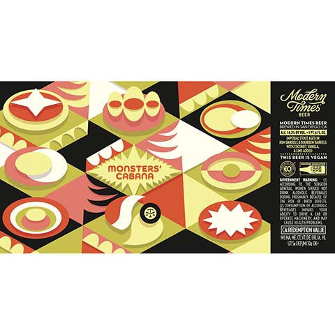 Modern Times Monsters' Cabana Imperial Stout