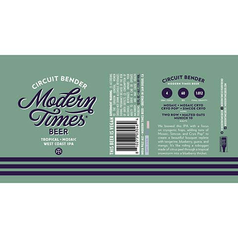 Modern Times Circuit Bender West Coast IPA
