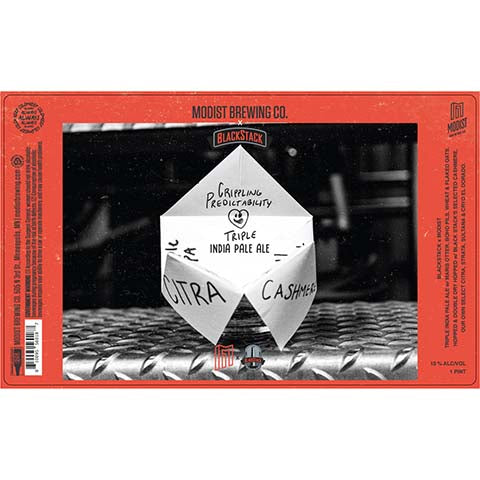 Modist Brewing Crippling Predictability TIPA
