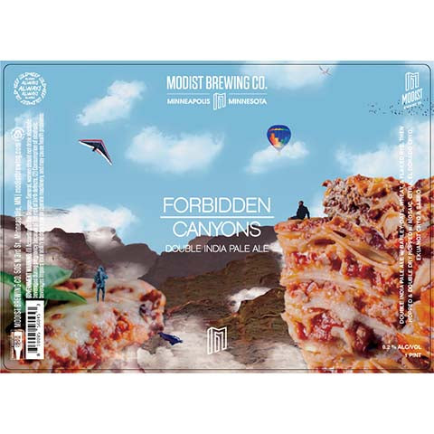 Modist Brewing Forbidden Canyons DIPA