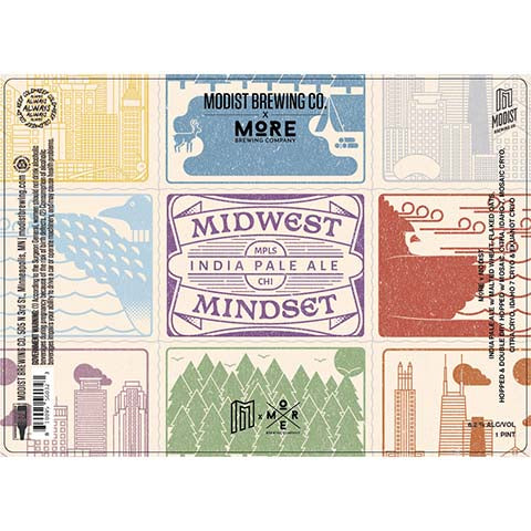 Modist More Brewing Midwest Mindset IPA
