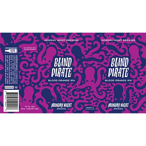 Monday Night Blind Pirate Blood Orange IPA