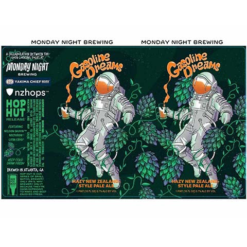 Monday Night Gasoline Dreams Pale Ale