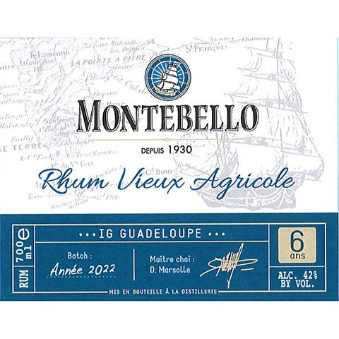Montebello 6 Ans Rhum