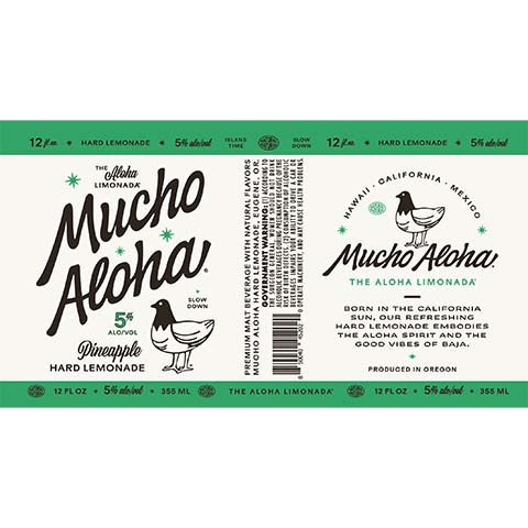 Mucho Aloha Pineapple Hard Lemonade