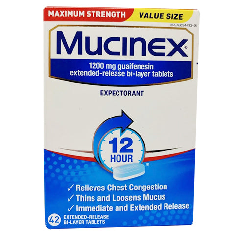 Mucinex Extended-Release Bi-Layer Tablets