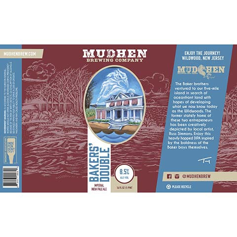 Mudhen Bakers' Double Imperial IPA