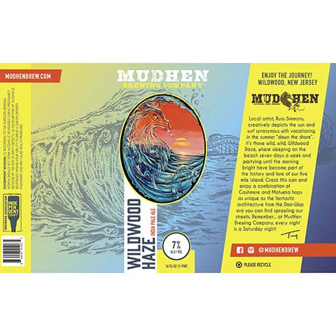 Mudhen Wildwood Haze IPA