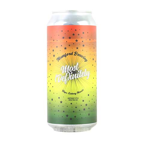 Mumford Most (Def)initely Hazy IPA