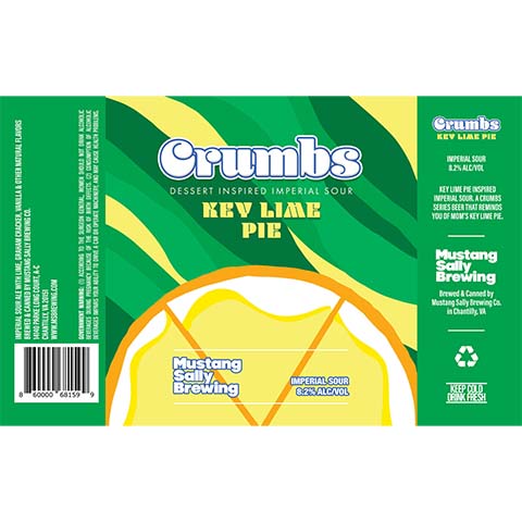 Mustang Sally Crumbs Key Lime Pie Imperial Sour