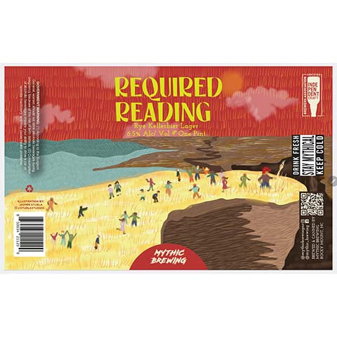 Mythic Required Reading Lager
