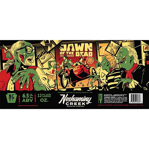 Neshaminy Creek Jawn of the Dead Red Rye IPA