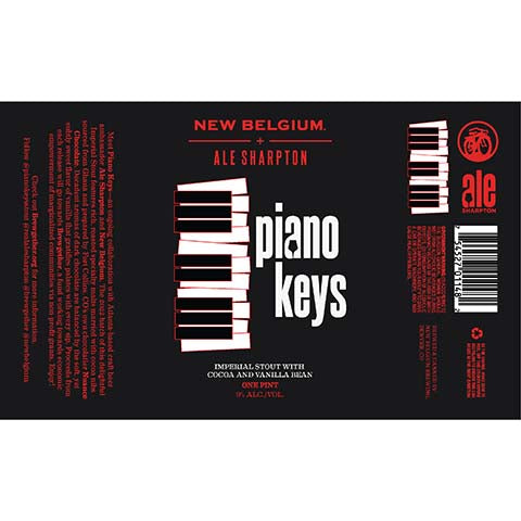 New Belgium Piano Keys Imperial Stout