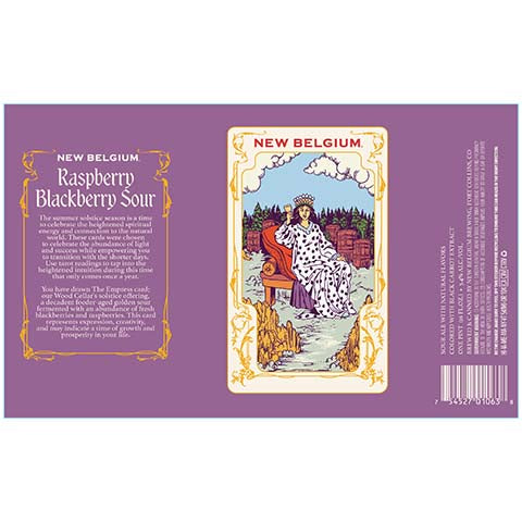 New Belgium Raspberry Blackberry Sour