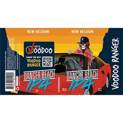 New Belgium Voodoo Ranger Danger Beach IPA