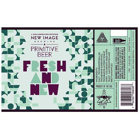 New Image Fresh and New Grisette Ale