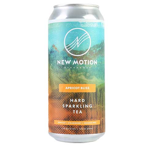 New Motion Apricot Bliss Hard Sparkling Tea