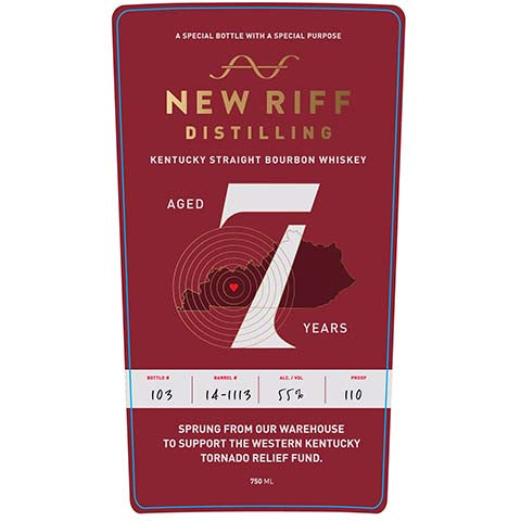 New Riff 7-Year-Old Kentucky Straight Bourbon Whiskey
