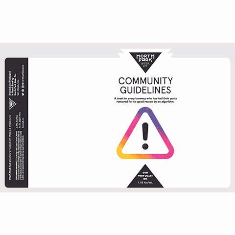North Park Community Guidelines DDH West Coast IPA