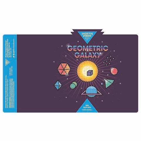 North Park Geometric Galaxy DDH Hazy DIPA